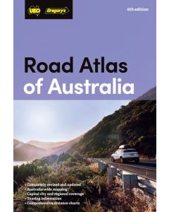 UBD Gregory's Road Atlas of Australia 6th edition (Min Order Qty 2) 